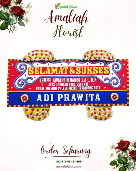 Papan Bunga Ucapan Selamat Mekar Bhuwana